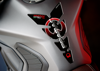 ONEDESIGN Tankpad Moon slim logo Pramac