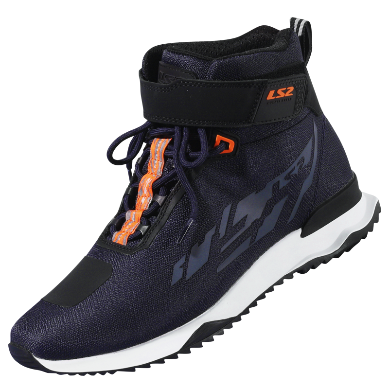 BUTY LS2 ACRUX MAN DARK BLUE H-V ORANGE