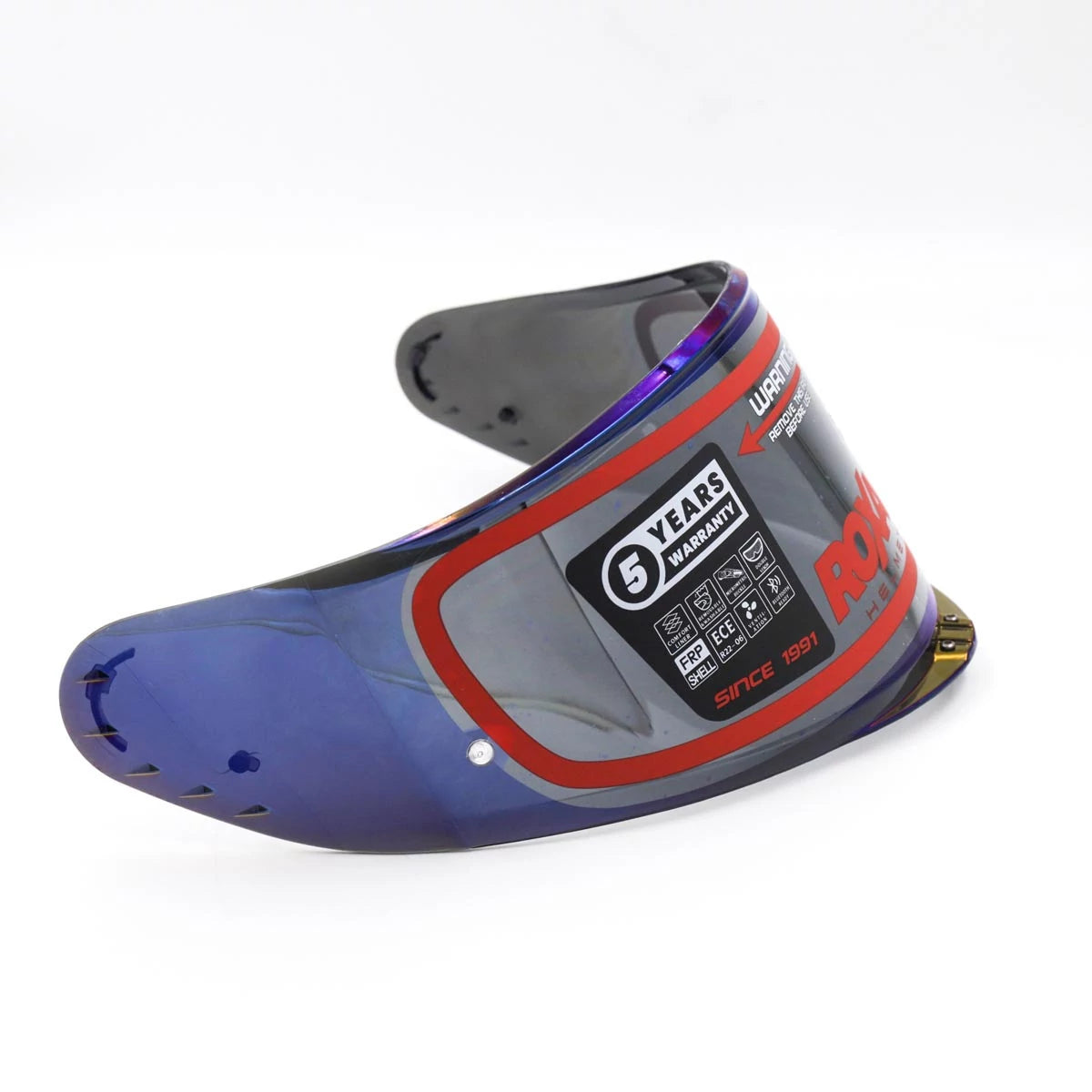 ROXAR HELMETS ROXAR Wizjer RX-ONE AS/PR Niebieski Irydowy
