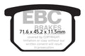 EBC Brakes Klocki hamulcowe EBC FA065 (kpl. na 1 tarcze)
