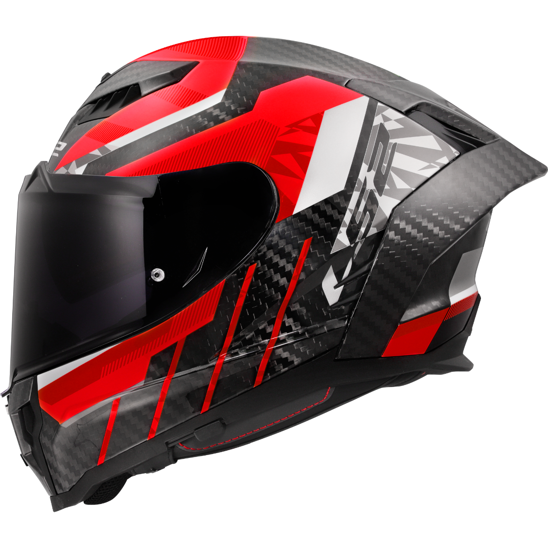 KASK LS2 FF807 DRAGON TRAX RED