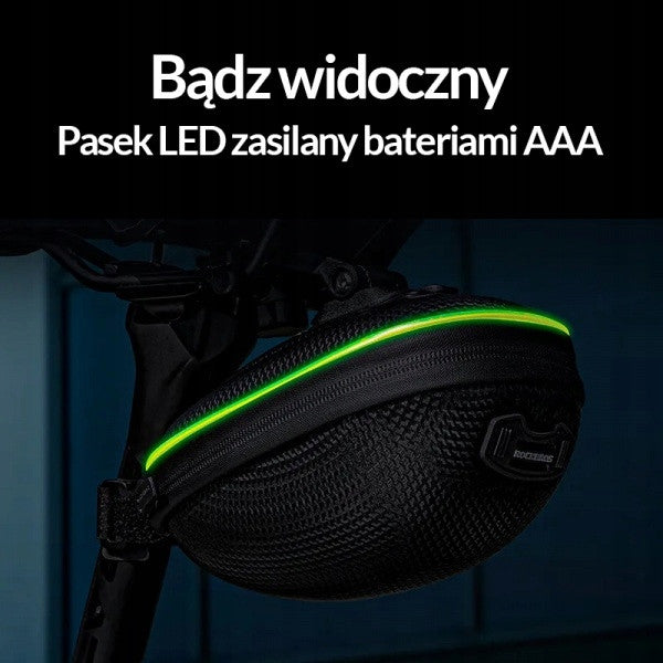 Sakwa, torba rowerowa pod siodło Rockbros B5-2 LED