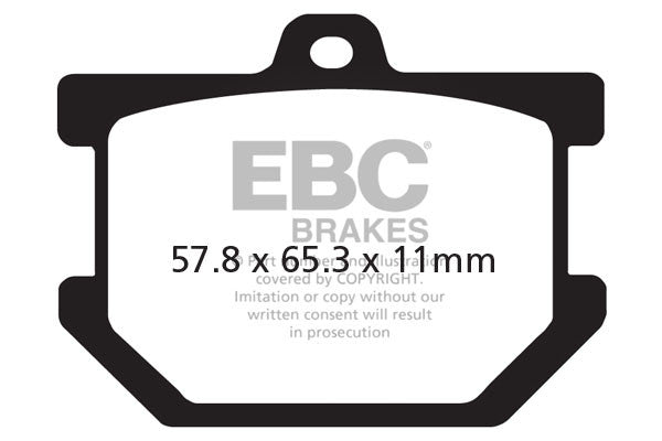 EBC Brakes Klocki hamulcowe EBC FA034 (kpl. na 1 tarcze)