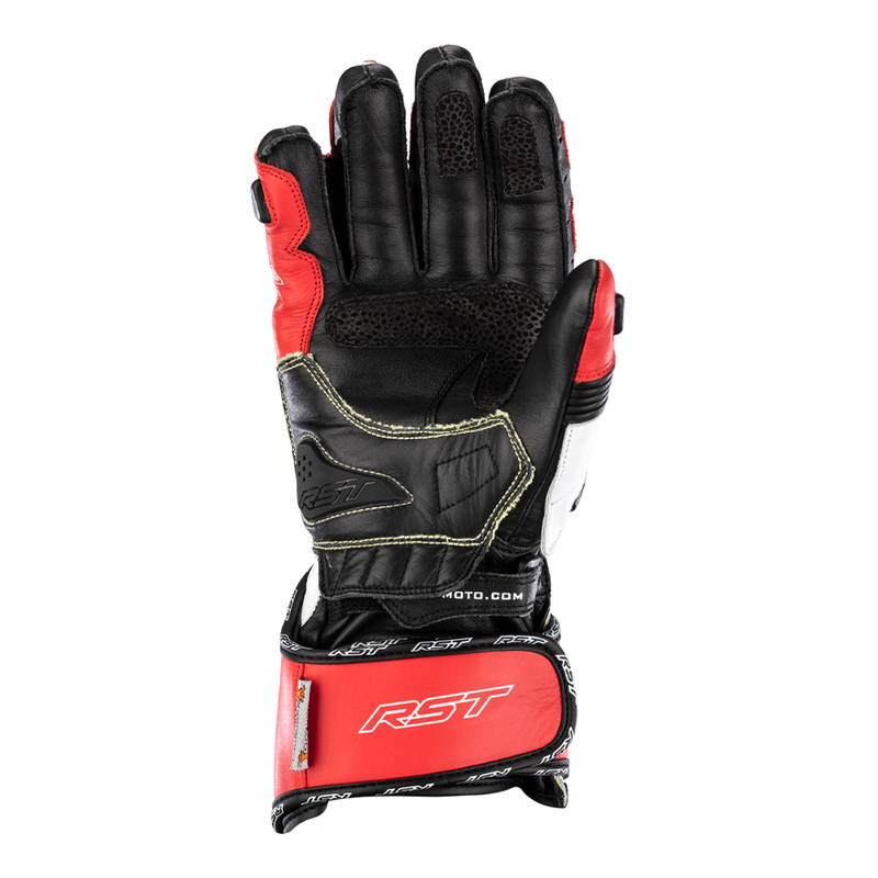 RĘKAWICE MOTOCYKLOWE RST TRACTECH EVO 4 RED WHITE BLACK S