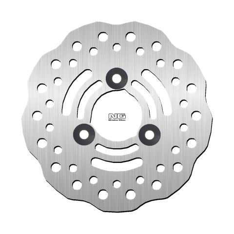 NG TARCZA HAMULCOWA PRZÓD SUZUKI LTZ 250/400, LTA 400/500 '85-15, LTF 400/500 (170 x48x3MM)(3x10,50mm) WAVE – zdjęcie 2