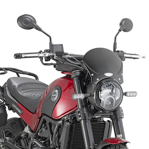 GIVI MOCOWANIE SZYBY 100AL/ALB/140/S - BENELLI LEONCINO 500 (17)