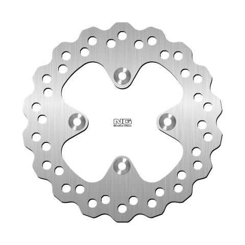 NG TARCZA HAMULCOWA TYŁ BOMBARDIER 400/500/650/800 '02-07 (205X4MM) (4X8,5MM) WAVE – zdjęcie 2