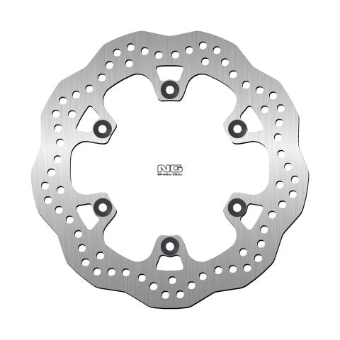 NG TARCZA HAMULCOWA TYŁ YAMAHA T-MAX 500 '01-'13 (267X132X4,5MM) (6X8,5MM) WAVE – zdjęcie 2