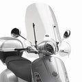 GIVI SZYBA PRZEŹROCZYSTA (51,5Hx69,5W) PIAGGIO Vespa LX 50-125-150 (05 > 14) / Vespa GTS 125-300 Super (08 > 16) (WYMAGA A104A)