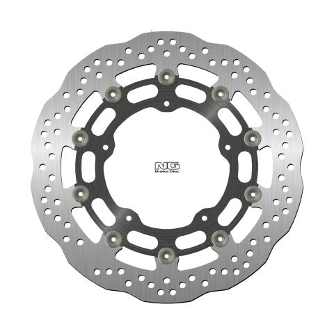 NG TARCZA HAMULCOWA PRZÓD YAMAHA YZF R1 '04-'06 / '15-'16, FZ1 '06-'13, R6 '17-'20 , R9 '25, V-MAX '09-16, MT-10 '16-'23 , (320X132X5MM) (5X8,5MM) WAVE PŁYWAJĄCA (ŚRODEK ALUMINIOWY)