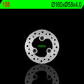 NG TARCZA HAMULCOWA PRZÓD CAGIVA/HONDA/KYMCO/SYM (160X58X4) (3X10,5MM)