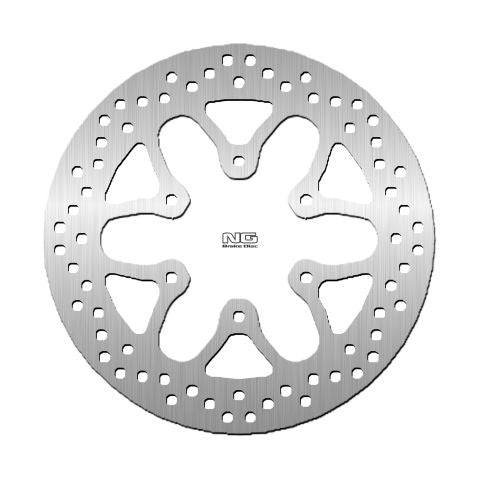 NG TARCZA HAMULCOWA PRZÓD YAMAHA MAXSTER 125/150 '01-04 (245X80X4MM) (6X8,5MM) – zdjęcie 2