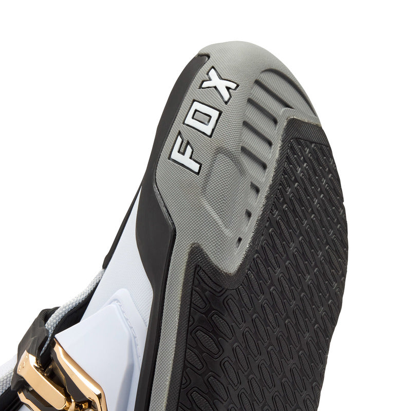 BUTY MOTOCYKLOWE FOX INSTINCT WHITE BLACK GREY – zdjęcie 7