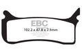 EBC Brakes Klocki hamulcowe EBC MXS406 off-road wyczynowe (kpl. na 1 tarcze)