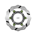 NG TARCZA HAMULCOWA PRZÓD KAWASAKI KLX250/300 '93-07, KX125/250 '95-02, SUZUKI RMZ250 '04-06 (270X100X3MM) WAVE PŁYWAJĄCA – zdjęcie 2