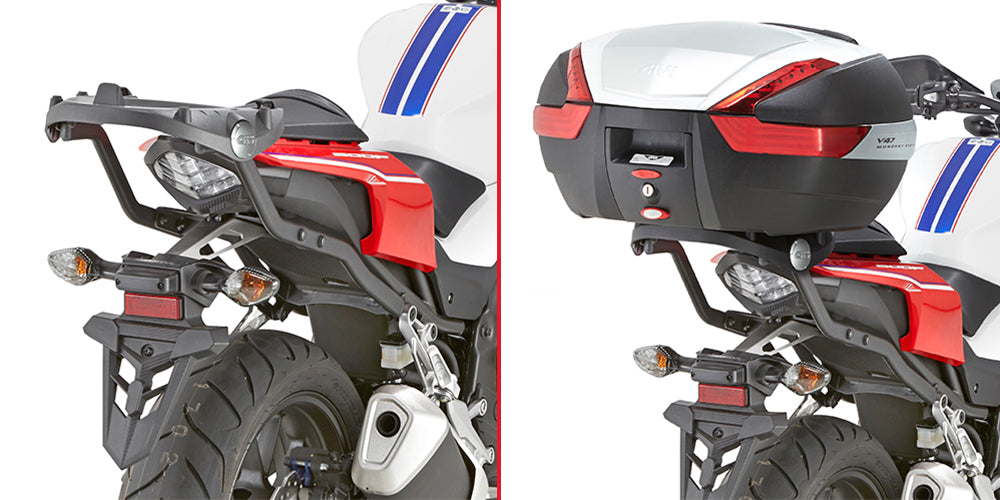 GIVI STELAŻ KUFRA CENTRALNEGO (BEZ PŁYTY) - HONDA CB 500 F (16)