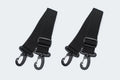 ZESTAW PASKÓW DO MOCOWANIA BAGAŻU REARBAG/SLIPSTREAM SW-MOTECH BLACK 2SZT