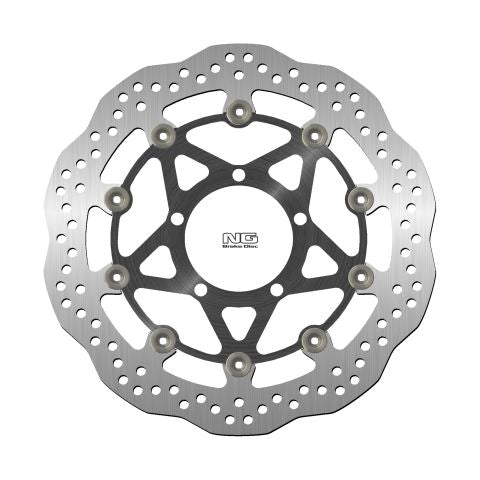 NG TARCZA HAMULCOWA PRZÓD TRIUMPH DAYTONA 675 '06-'13, STREET 675 '07-'13 (310X84,5X5) (5X10,5MM) (ŚRODEK ALUMINIOWY) WAVE - ZASTĘPUJE NG1257X