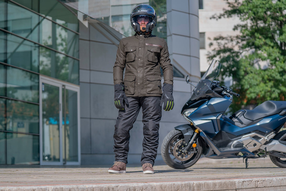 SPODNIE LS2 COMMUTER MAN BLACK
