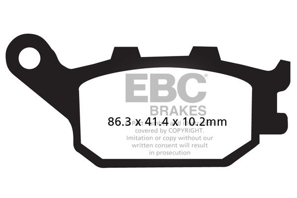 EBC Brakes Klocki hamulcowe EBC FA174V V-PAD (kpl. na 1 tarcze)