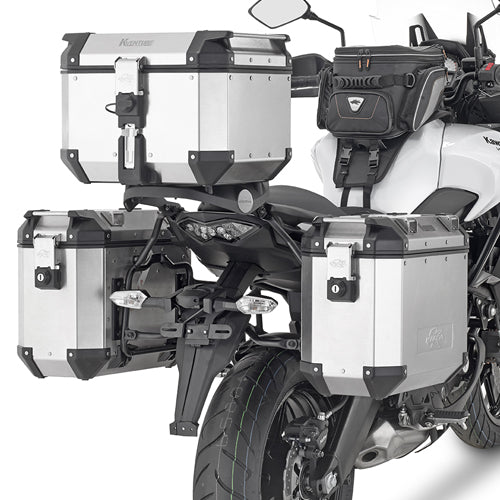 KAPPA STELAŻ KUFRÓW BOCZNYCH MONOKEY KAWASAKI VERSYS 650 (15-25) - RÓWNIEŻ POD KUFRY MONOKEY KMS K'MISSION ALU – zdjęcie 2