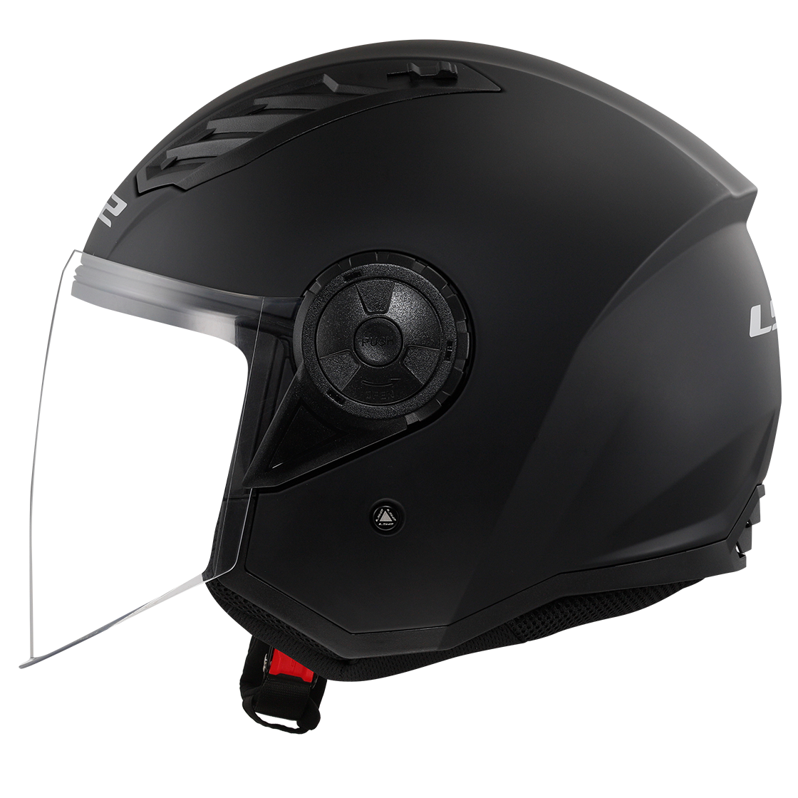 KASK LS2 OF616 AIRFLOW II SOLID MATT BLACK-06