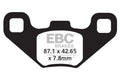 EBC Brakes Klocki hamulcowe EBC FA490R (kpl. na 1 tarcze)