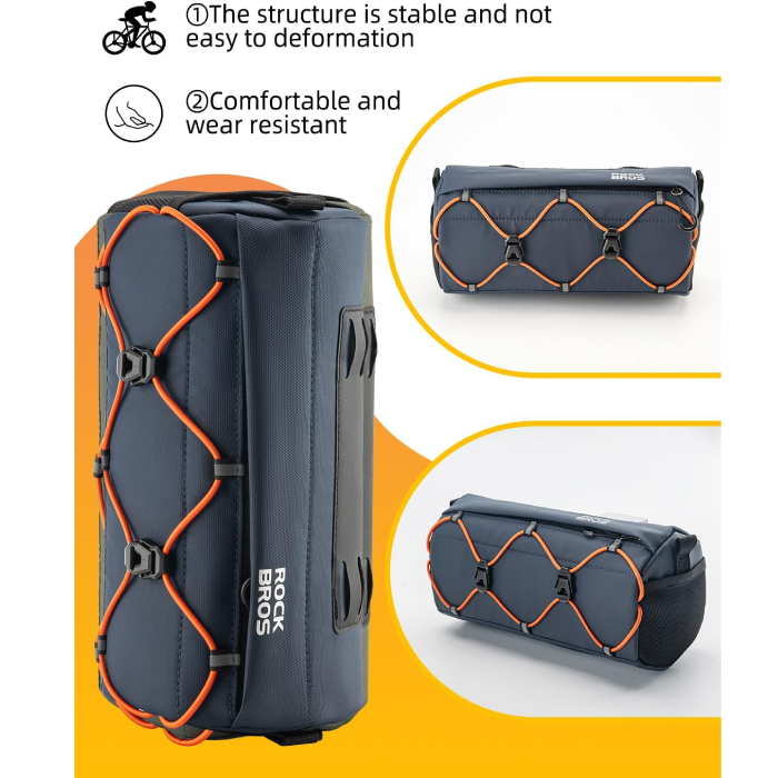 Sakwa, torba rowerowa na kierownicę ROCKBROS 30110054002 – zdjęcie 6