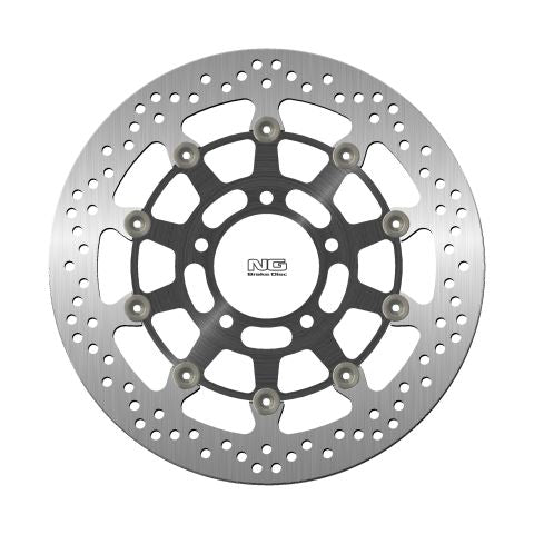NG TARCZA HAMULCOWA PRZÓD TRIUMPH TIGER 1050 '07-'13, SPEED TRIPLE 1050 05-07, R 11-13 (320X78X5MM) (5X10,5MM) PŁYWAJĄCA – zdjęcie 2