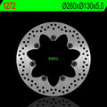NG TARCZA HAMULCOWA PRZÓD KAWASAKI VN750 VULCAN (260X130X5MM) 7 OTWORÓW ŚR.10,5