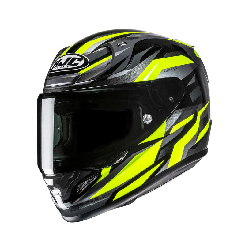 KASK MOTOCYKLOWY HJC RPHA12 DRAVIX BLACK YELLOW