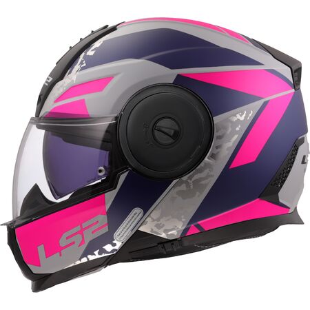 KASK LS2 FF902 SCOPE II OXYD M.GR.BL.PRP +PNLCK