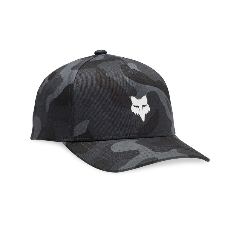 CZAPKA Z DASZKIEM JUNIOR FOX HEAD 110 SB BLACK CAMO YOS