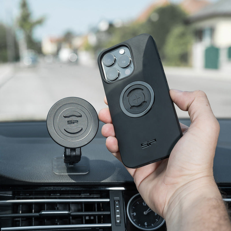 UCHWYT SAMOCHODOWY NA TELEFON PRZYLEPIEC SP CONNECT ADHESIVE MOUNT PRO SPC+ MAG BLACK
