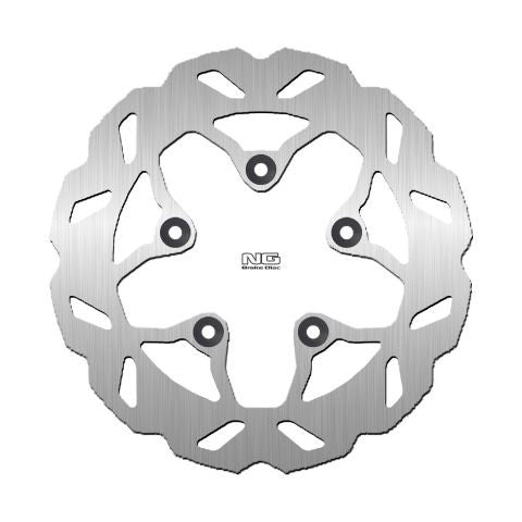 NG TARCZA HAMULCOWA PRZÓD DAELIM S3 125/250 '10-21 (240X80X4MM) (5X10,5MM) WAVE – zdjęcie 2