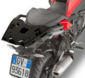KAPPA STELAŻ KUFRA CENTRALNEGO BMW S 1000 XR '20-'25 ALUMINIOWY MONOKEY - CZARNY