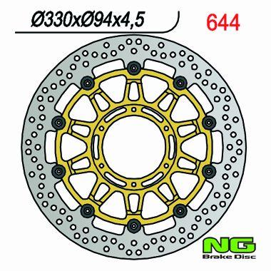 NG TARCZA HAMULCOWA PRZÓD HONDA CBR 900/929/954 RR 00-03 (330x94x4,5) PŁYWAJĄCA ZŁOTY ŚRODEK