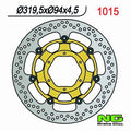 NG TARCZA HAMULCOWA PRZÓD HONDA CBR 1000 RR '06-'07, VTR 1000 SP1/SP2 '00-'04 (320X94X4,5MM) (6X6,5MM) PŁYWAJĄCA