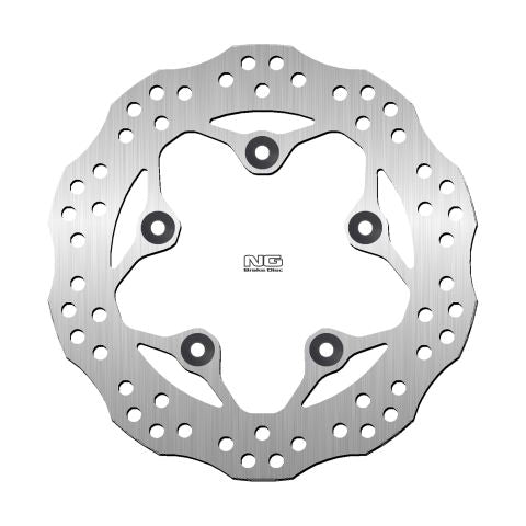 NG TARCZA HAMULCOWA PRZÓD KYMCO AGILITY/LIKE 125/150/200 '09-19 (220X89,5X4MM) (5X10,5MM) WAVE – zdjęcie 2