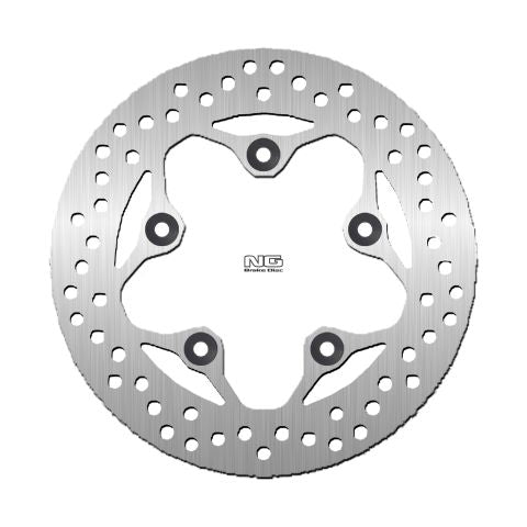 NG TARCZA HAMULCOWA PRZÓD KYMCO AGILITY/LIKE 125/150/200 '09-19 (220X89,5X4MM) (5X10,5MM) – zdjęcie 2