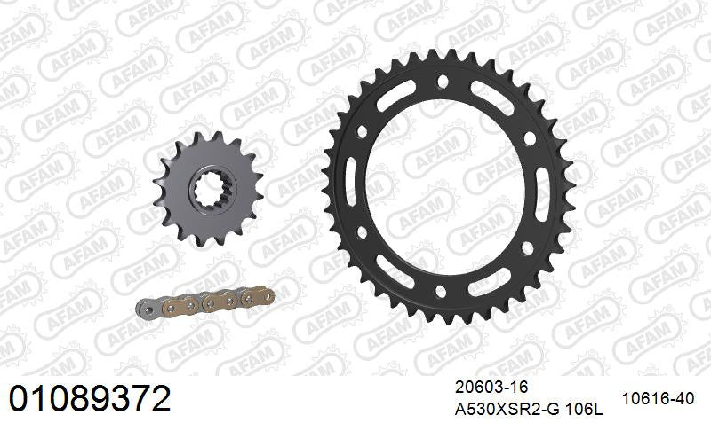 Zestaw napędowy AFAM do HONDA VTR 1000 SP SP2 2,3,4,5,6