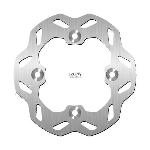 NG TARCZA HAMULCOWA PRZÓD POLARIS RANGER 500/570/700/800/900 '09-'14 (227X114X5) (4X14,3MM) WAVE – zdjęcie 2