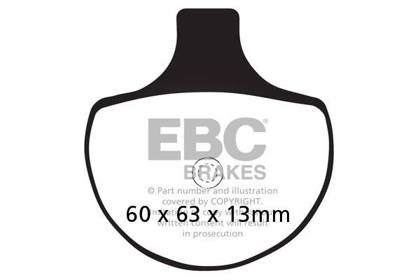 EBC Brakes Klocki hamulcowe EBC FA094V V-PAD (kpl. na 1 tarcze)