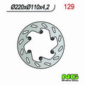 NG TARCZA HAMULCOWA TYŁ KTM SX/EXC/LC 4 (220x110x4,2) (NG141; NG129)