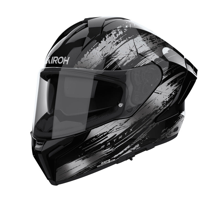 KASK MOTOCYKLOWY AIROH MATRYX REFLEX GREY GLOSS
