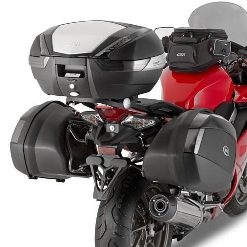 GIVI STELAŻ KUFRA CENTRALNEGO (BEZ PŁYTY) - HONDA VFR 800 F (14 > 15)