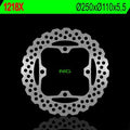 NG TARCZA HAMULCOWA TYŁ KAWASAKI Z750/800/1000 '07-'16, ZZR 1400 '06-'15 (250X110X5,5) (4X10,5MM) WAVE
