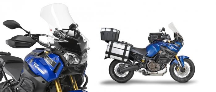 GIVI SZYBA PRZEZROCZYSTA (56,5H X 50W) - YAMAHA XT 1200ZE SUPER TENERE (14 > 15)