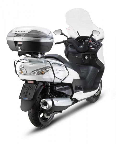GIVI STELAŻ KUFRA CENTRALNEGO Z PŁYTĄ MONOLOCK - YAMAHA MAJESTY 400 (04 > 14)