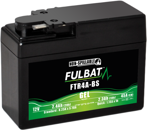 Akumulator FULBAT FUL GEL - FTR4A-BS / YTR4A-BS (Żelowy, bezobsługowy)